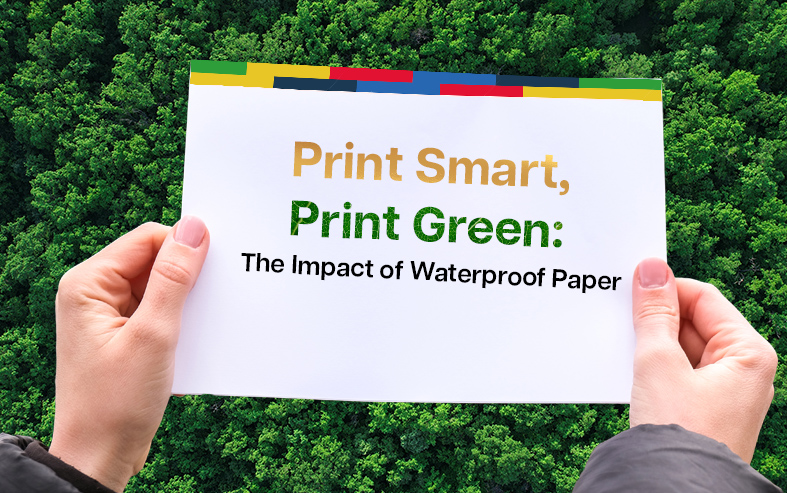 Воздействие на окружающую среду водонепроницаемой бумаги в печати
